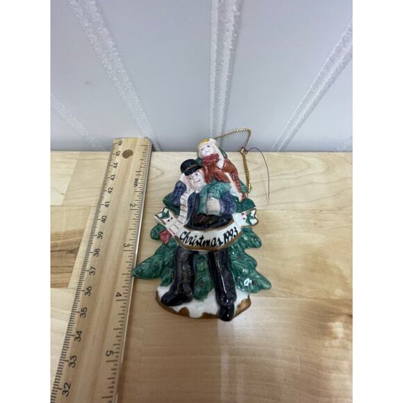 Fitz & Floyd "A Christmas Carol" 3rd Edition 1993 Xmas Tree Ornament with Box - Picture 8 of 9
